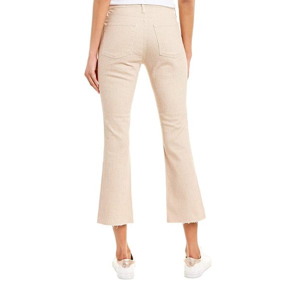 Anthropologie AG striped crop Size 26 - super cute mid-rise bootcut - slim leg - Picture 2 of 8